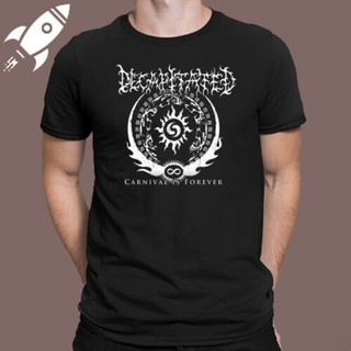 T-shirt เสื้อยืดคอกลม แขนสั้น พิมพ์ลายอัลบั้ม Decapitated Carnival Is Forever สําหรับผู้ชาย S-5XL