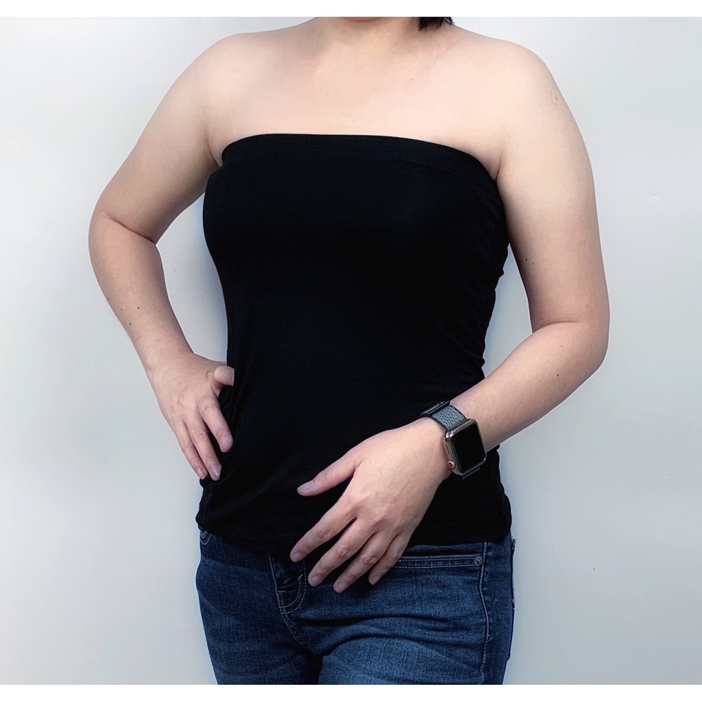 ( เกาะอกยาว  ไซส์ L )  เสื้อซับในเกาะอกตัวยาว แบรนด์ CHOTYSHOP สินค้าผลิตในไทย KBL