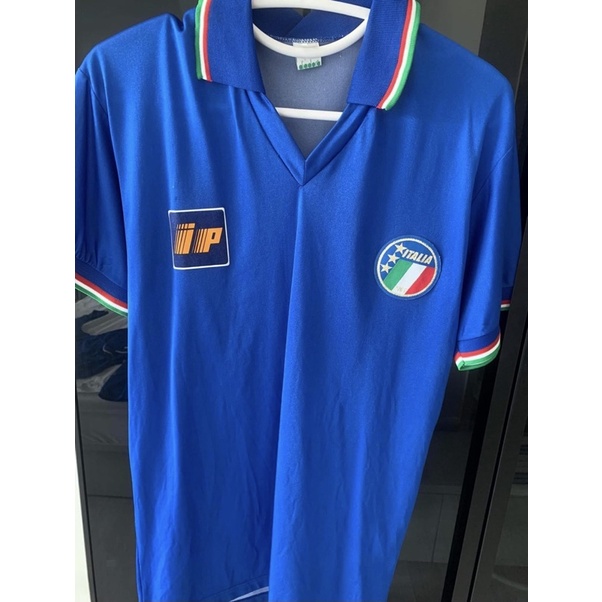 เสื้อฟุตบอลอิตาลีItaly (Home) 1990 (ip) มือสอง