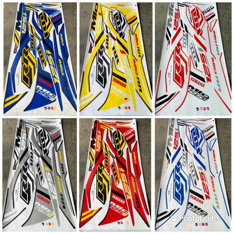 Xeon rc Motorcycle Variation Striping