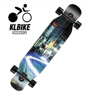 สเก็ตบอร์ด longboard สำหรับผู้เริ่มเล่น รุ่น 003