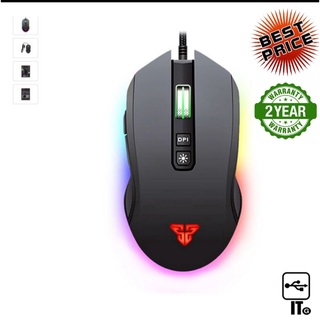 MOUSE FANTECH ZEUS X5S V2 GAMING (BLACK) ประกัน 2Y เมาส์ เม้าส์ เมาส์เล่นเกม เมาส์เกมมิ่ง เมาส์ดี เมาส์สวย เมาส์คุณภาพ