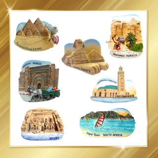 แม่เหล็กติดตู้เย็น Africa Souvenir Magnets Africa