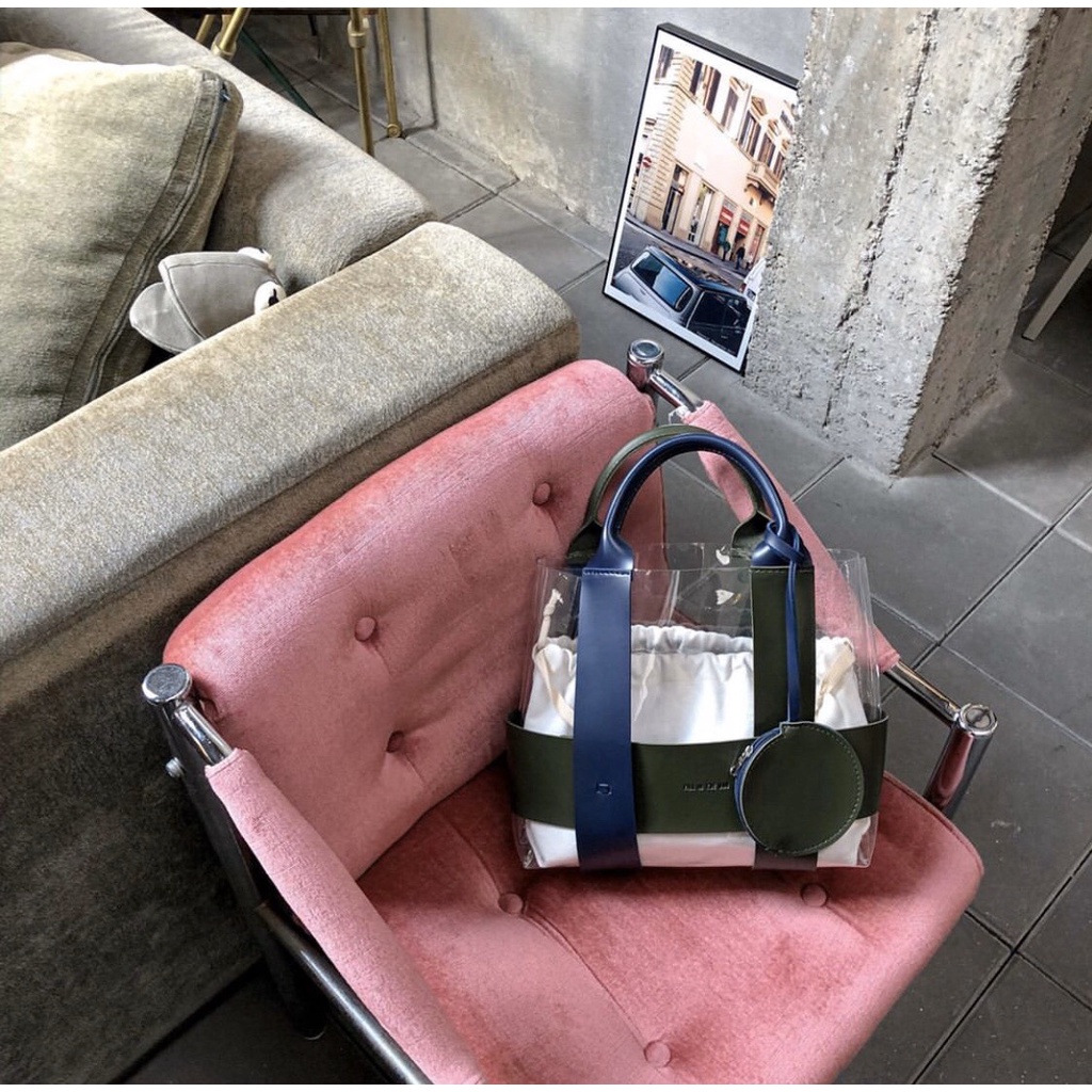Fill in the bag กระเป๋าผ้าซับในสีครีมใส่ด้านในกระเป๋ารุ่น Sunray