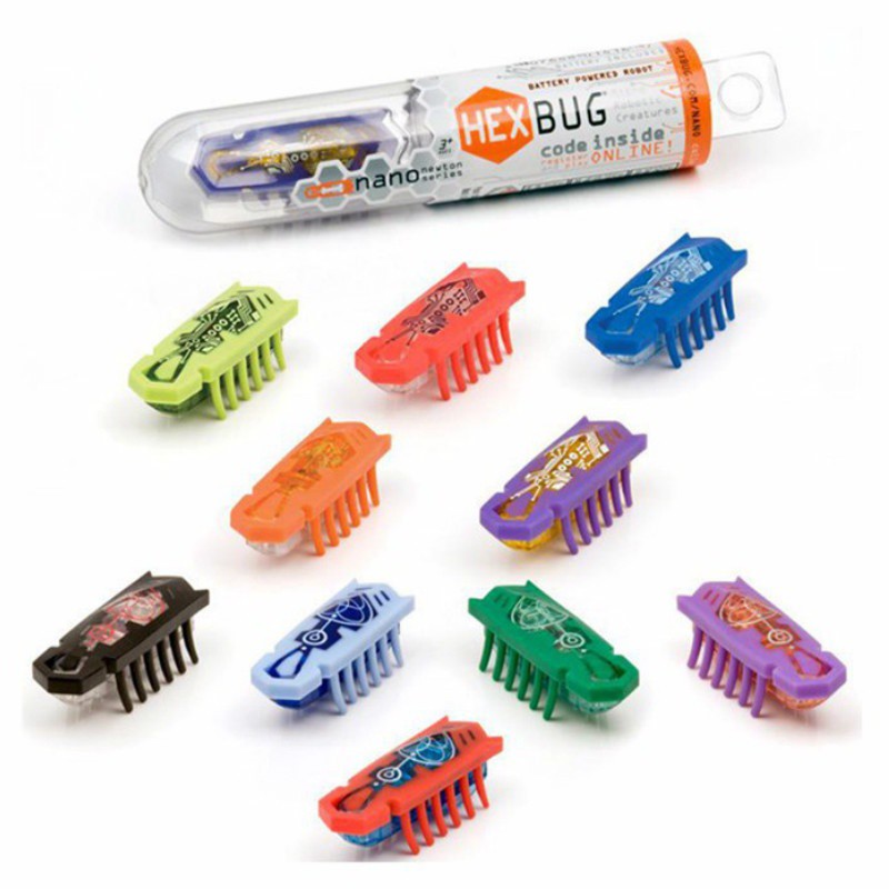 Hexbug หุ่นยนต์แมลง นาโน ไนโตรอิเล็กทรอนิกส์ ของเล่นสําหรับเด็ก 5 ชิ้น