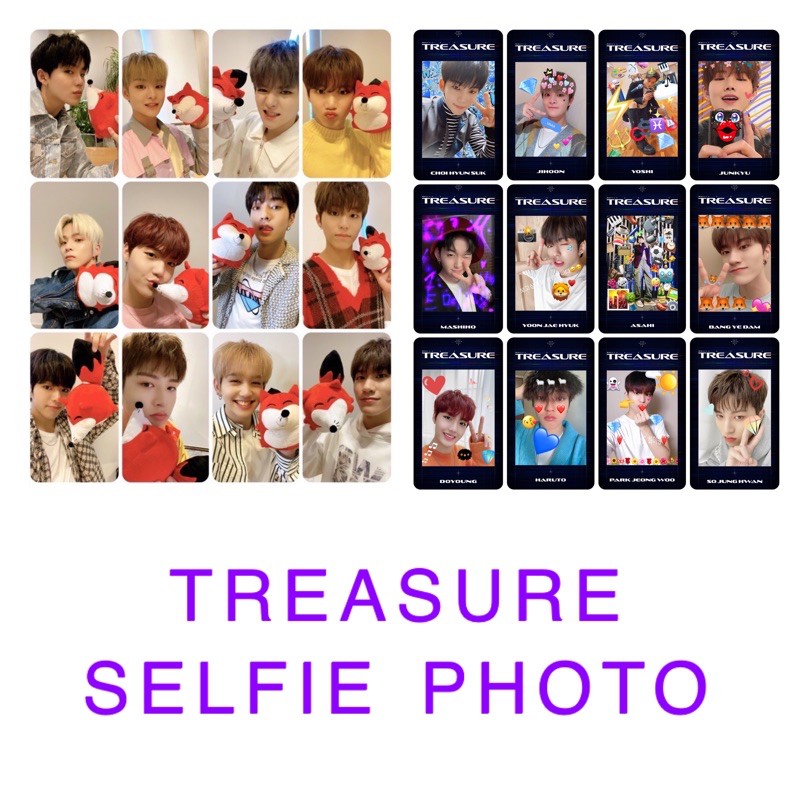 TREASURE YG รูป Selfie with sohu / EMOJI CUTE