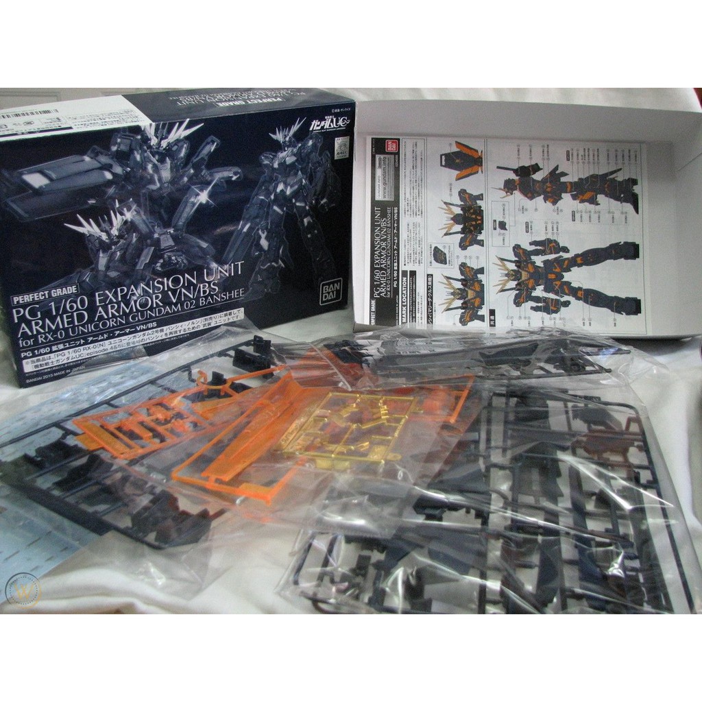 Bandai Pg1 60 Expansion Unit Armed Armor Vn Bs For Rx 0 Unicorn Gundam 02 Banshee Perfect Grade ราคาท ด ท ส ด