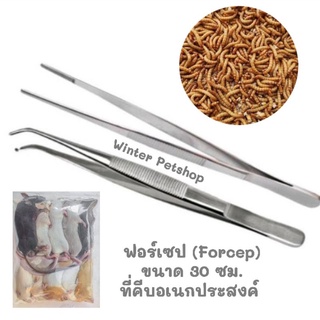 ฟอร์เซป Forcep ที่คีบอาหารสัตว์ แหนบ แหนบคีบ ที่คีบ