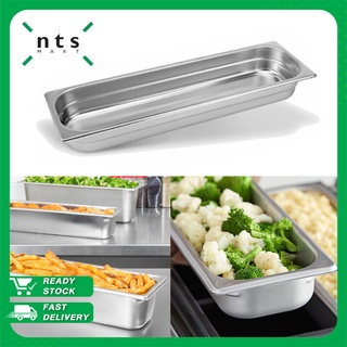 NTS GN Pan 2/4  ถาดสแตนเลสอุ่นอาหาร Gastronorm Pan รุ่น GN24