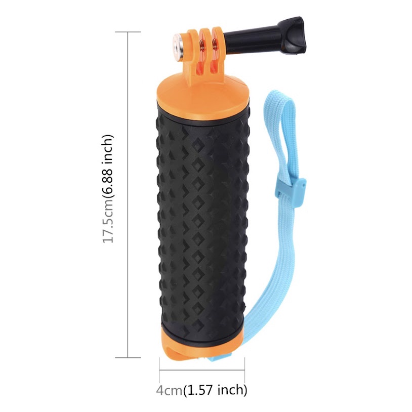 พร้อมส่ง Puluz อุปกรณ์เสริมพื้นผิว Professional ลอย Action Camera กล้อง Monopod ใต้น้ำจับ ราคา ถูกที่สุด ดีลบีเคเค แกลเลอรีภาพที่ 4