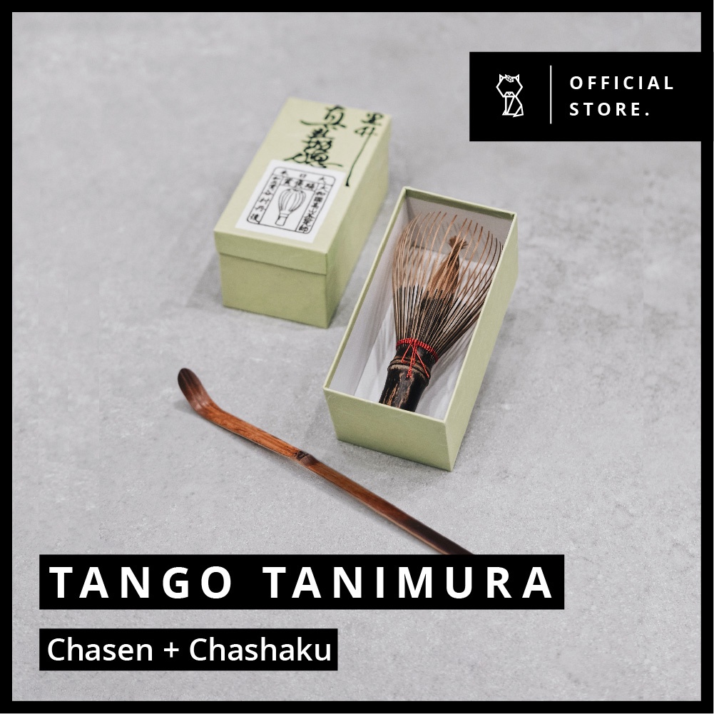 TANGO TANIMURA / Artisan Chasen & Chashaku | ฉะเซ็น จากไม้ไผ่ม่วงญี่ปุ่น