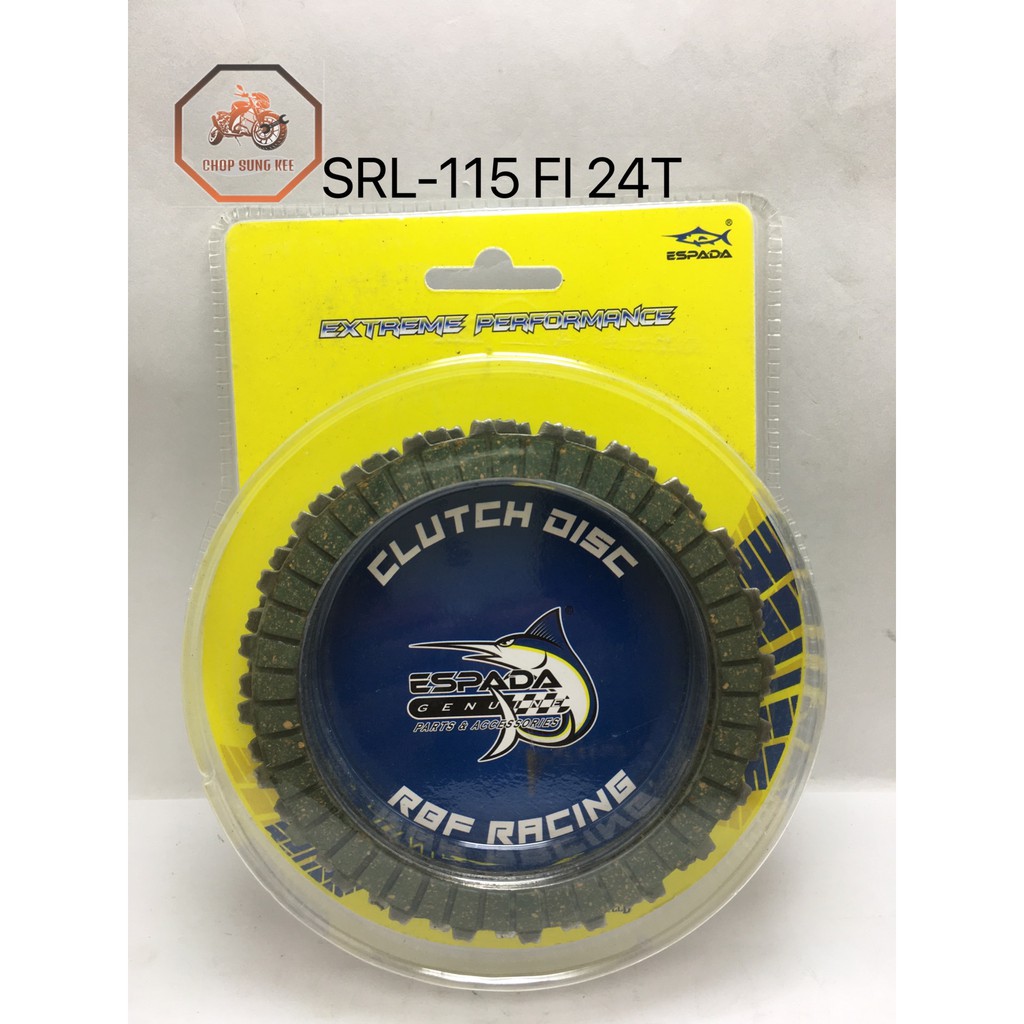 SRL-115 FI(24T) ESPADA RACING RBF CLUTCH DISC SET>>ESPADA<