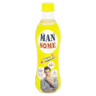 ✨ขายดี✨ แมนซั่ม เครื่องดื่มผสมวิตามินบีรวม วิตามินซี และสังกะสี 450มล. Mansome Beverage with Vitamin B Complex Vitamin C