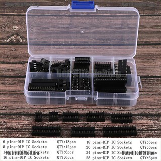 Nmt ชุดซ็อกเก็ตบัดกรี ic type 6 8 14 16 18 20 24 pin