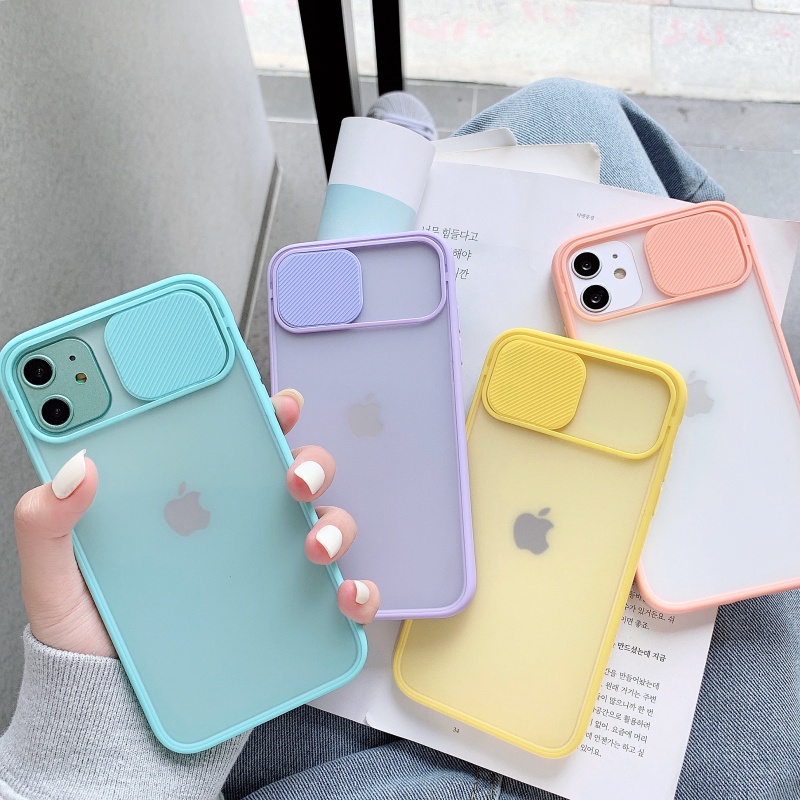 กรณีกล้องCamera Lens Protection Phone Case on For iPhone 11 12 Pro Max