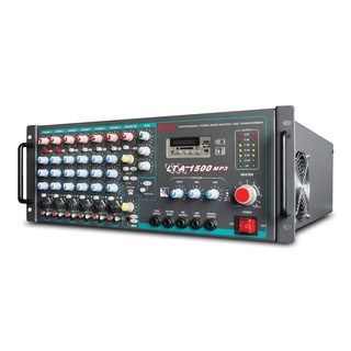 NPE LTA-1500 MP3 เครื่องขยายเสียงพร้อมมิกเซอร์ 1500 วัตต์ POWER MIXER 1500W