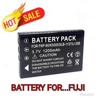 BATTERY FUJI NP-60 FN60 แบตเตอรี่กล้องฟูจิ Fine PIX 50i 601/F401 ZOOM F601Z..