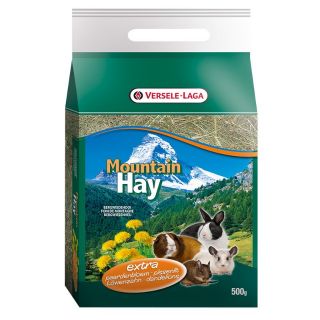 Versele-Laga Mountain Hay หญ้าภูเขา กลิ่น สมุนไพร , แดนดิไลออน, คาโมมายด์