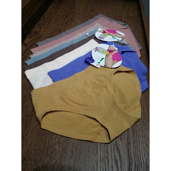 Wacoal Oh my nudes Panty กางเกงในวาโก้แบบ Bikini ไร้ตะเข็บ รุ่น WU2906 ใส่สบายเหมือนไม่ได้ใส่