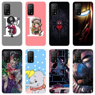 เคสสำหรับ Xiaomi Mi 10T Pro Case Silicone Back Cover Soft Casing Xiaomi Mi10T 10TPro 2020 cartoon TPU เคส