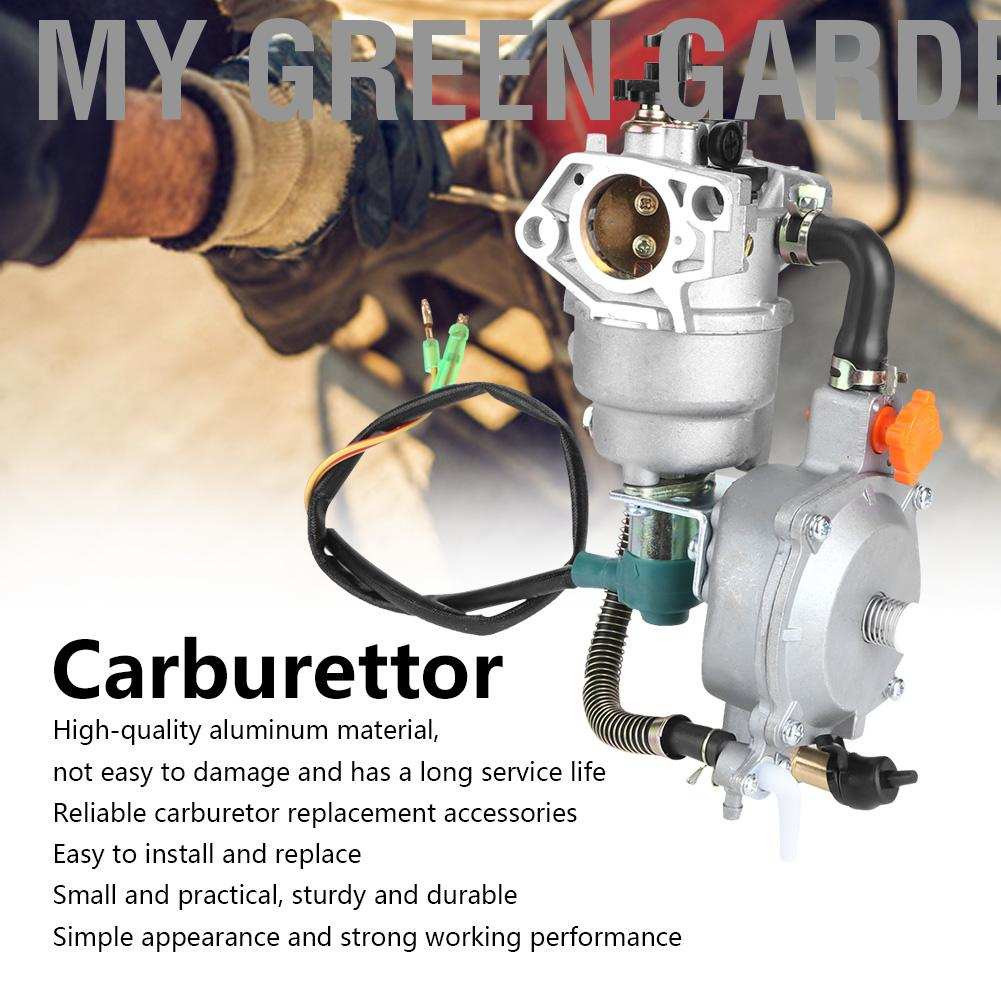[คลังสินค้าใส]My Green Garden Lpg Cng เครื่องกําเนิดไฟฟ้าคู่เชื้อเพลิงคาร์บูเรเตอร์เหมาะสําหรับ Gx390 188F อุปกรณ์เสริมโชค 4.5`5.5Kw