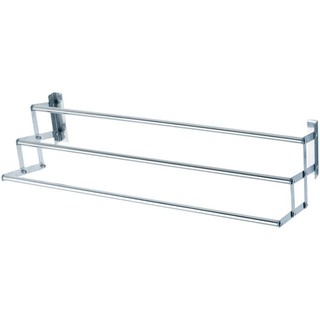 ราวติดผนังรุ่นบันได PLIM 3 เส้น 80 ซม.WALL RACK PLIM 3STEPS 80CM STAINLESS