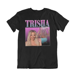 เสื้อผ้าผชเสื้อยืด พิมพ์ลาย Trisha Paytas BYTE PCYJS-5XL