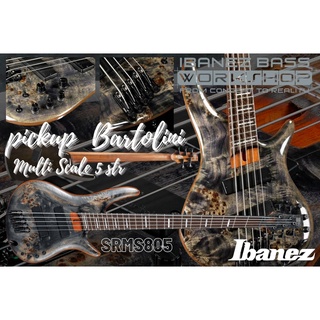 กีตาร์เบสไฟฟ้า Ibanez SRMS805-DTW (5 Strings)ระบบ Multi scale