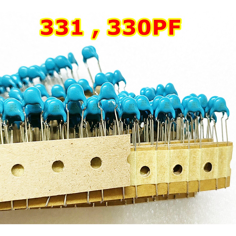 (10ตัว) 331K , 330PF , 1KV 2KV Ceramic Capacitor เซรามิค คาปาซิเตอร์