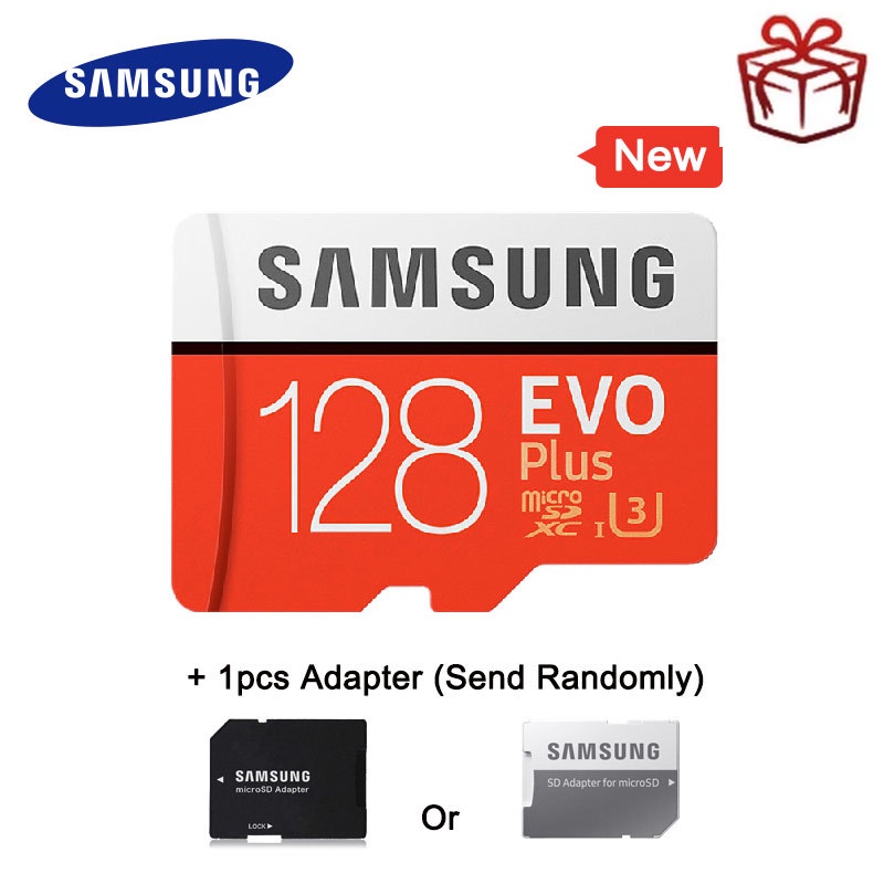 SAMSUNG Memory Card Micro SD 128GB 256GB SDHC SDXC Grade EVO+ Class 10