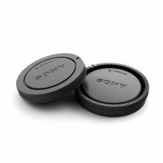 Rear Lens Cap ฝาปิดท้ายเลนส์ + Body Cap ฝาปิดบอดี้ SONY E-mount A7S A7M2 A7 A9 A7R....