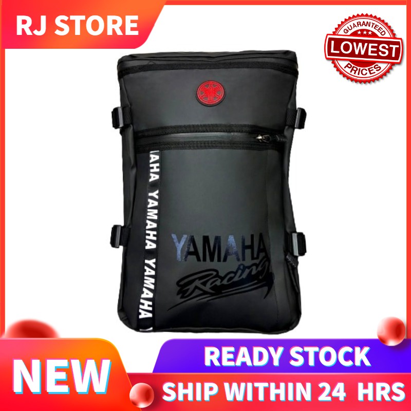 Yamaha กันน้ํา BackPack Motor Rider Racing กระเป๋าเป้สะพายหลัง Beg Lelaki กระเป๋าเป้สะพายหลัง Kalis 