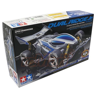 พลาสติก โมเดล ประกอบ TAMIYA Mini 4WD JR Dual Ridge (VZ CHASIS) (18096)