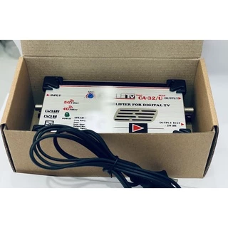 [รุ่นใหม่ล่าสุด]​ Booster บูสเตอร์ ​32dB ยี่ห้อ​ Cable TV)กรองสัญญาณ 4G,5G รุ่น CA-32/U DIGITAL PLUS