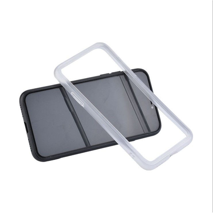 Misty Clear โทรศัพท์กันชนนุ่มสําหรับ iPhone16 16Promax 16Plus 11 Xsmax XR 78plus