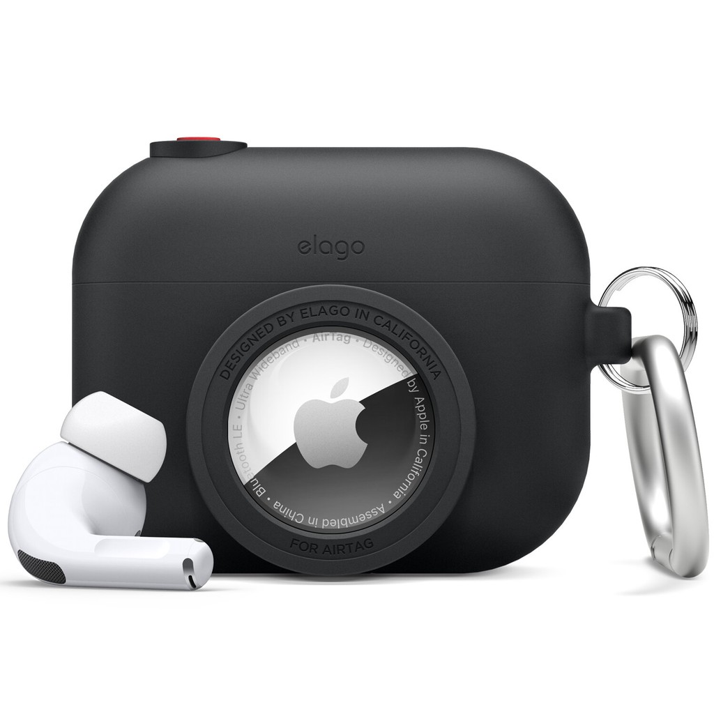 elago Snapshot Case for AirPods Pro & AirTag (เคสสำหรับAirpod มีช่องใส่ AirTags) สินค้าพร้อมส่ง