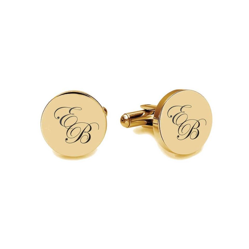 คัฟลิงค์สแตนเลส สลักชื่อ​ฟรี กระดุมข้อมือสูทสีเงิน สีทอง cufflinks สั่งทำชื่อ  ส่งจากกรุงเทพ ✖งดชำระปลายทาง✖