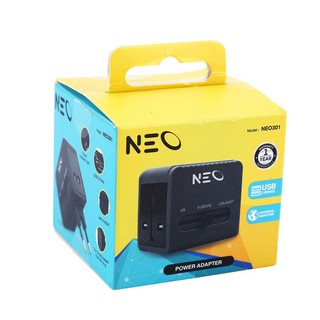 ปลั๊กไฟ สีดำ นีโอ 301Neo 301 black power plug