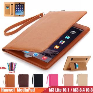 huawei mediapad m 3 lite เคสหนัง pu 10 . 1 นิ้ว m 3 8 . 0 เคสสําหรับแท็บเล็ต