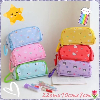 พร้อมส่ง 🍄กระเป๋าเครื่องเขียน Sanrio กระเป๋าใส่ปากกา กระเป๋าใส่ดินสอ กระเป๋านักเรียน