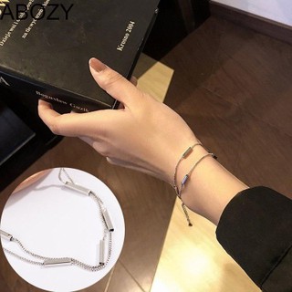 สร้อยข้อมือเงิน925 รหัส S56 พร้อมส่ง!! 925