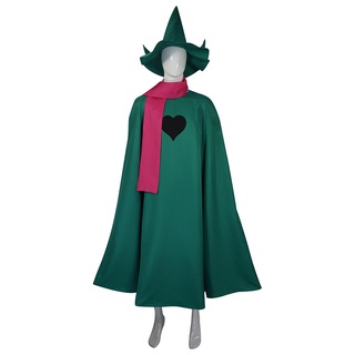 พร้อมส่ง ชุดคอสเพลย์ Deltarune Ralsei สําหรับปาร์ตี้ฮาโลวีน