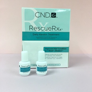 CND🇺🇲 rescue rxx ยกกล่อง 40 ขวด ฟื้นฟูเล็บเสีย เล็บบาง