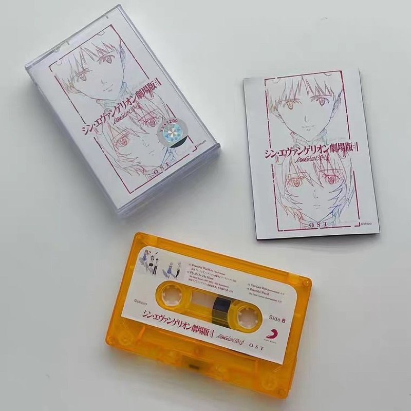 เทปเพลง  Evangelion ( Hikaru Utada One Last Kiss ) cassette tape