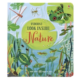 หนังสือ Usborne ภาษาอังกฤษ look inside Nature(EOS)