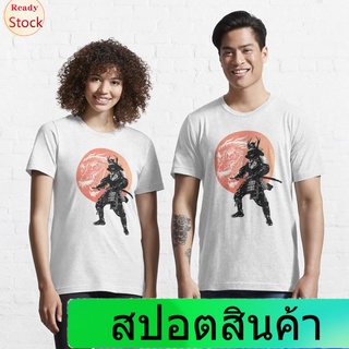 เสื้อยืดผู้ชายและผู้หญิง Dark Samurai Essential T-Shirt Short sleeve T-shirts