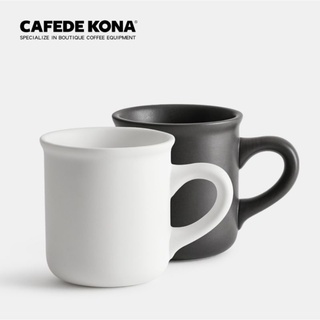 [CAFEDE KONA] CERAMIC COFFEE MARK CUP 300ML