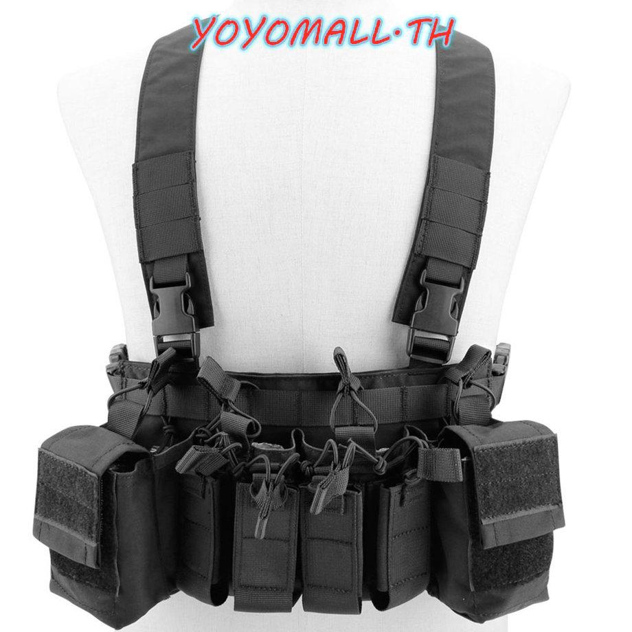 ⚡YOYO⚡Tactical Vest Special Forces Combat Strap Vest Light Vest Solid Color  | Shopee Thailand