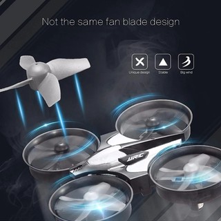 JJRC New 2017 รุ่นอัพเกรดมอเต้อเเรงขึ้น โดรน สีดำ สี่วงล้อ สุดแรง ทนแรงกระแทก(new breakthrough of blade design)  #370