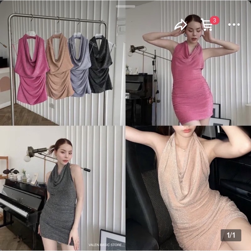 ส่งต่อ loonnystore และแบรนด์ suwimol เดรสสวย new in pack